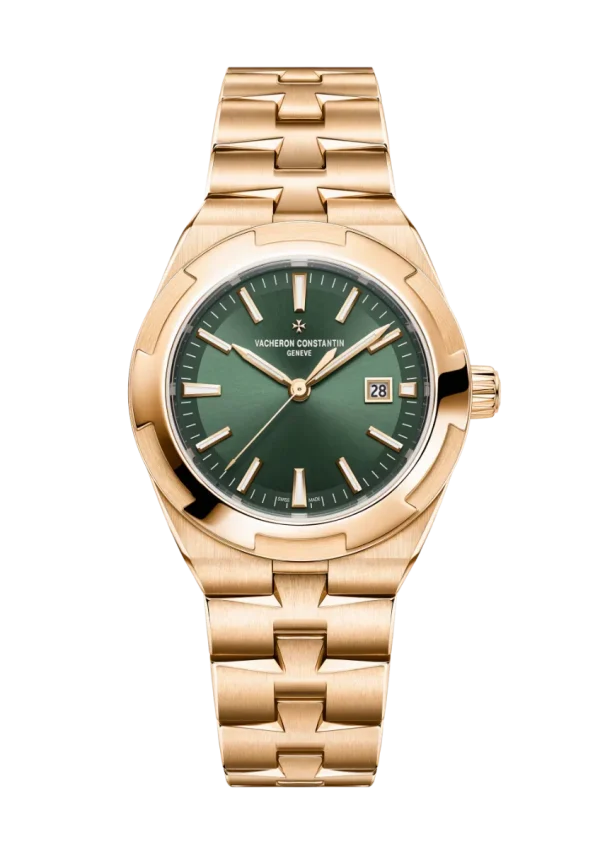 Self-Winding 34.5MM Pink Gold Intense Green Dial