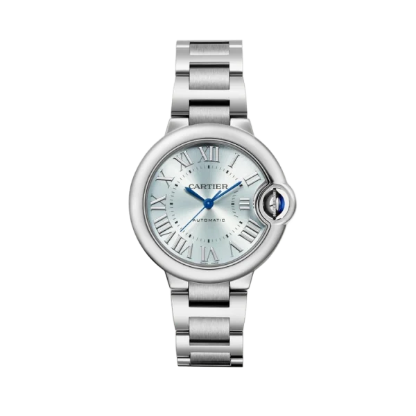 Steel Blue Silvered Sunray Dial 33MM