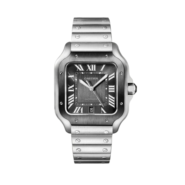 Steel Adlc Bezel Gray Dial Size Large