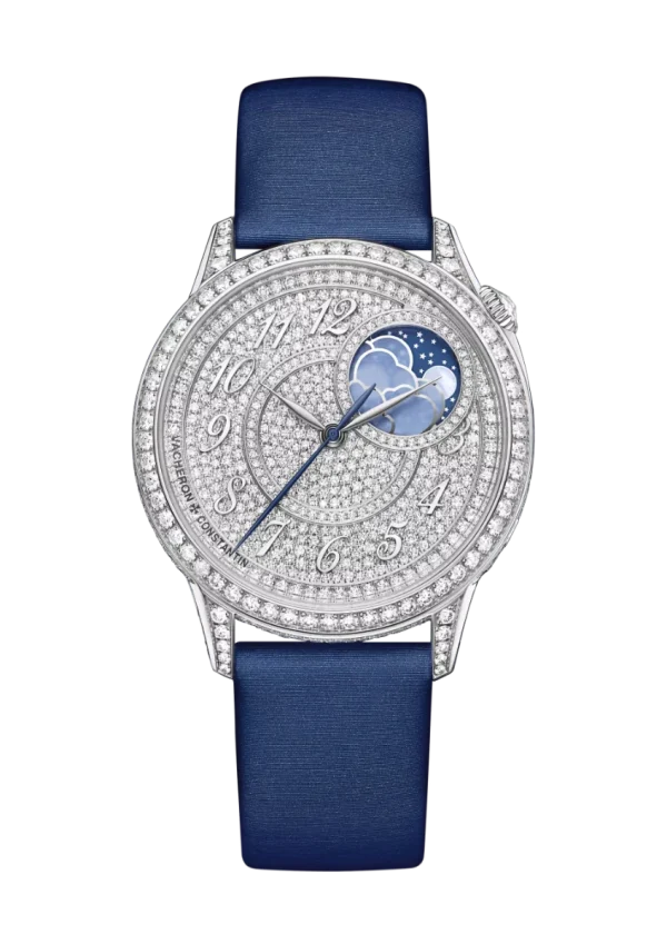 Moon Phase 37MM White Gold