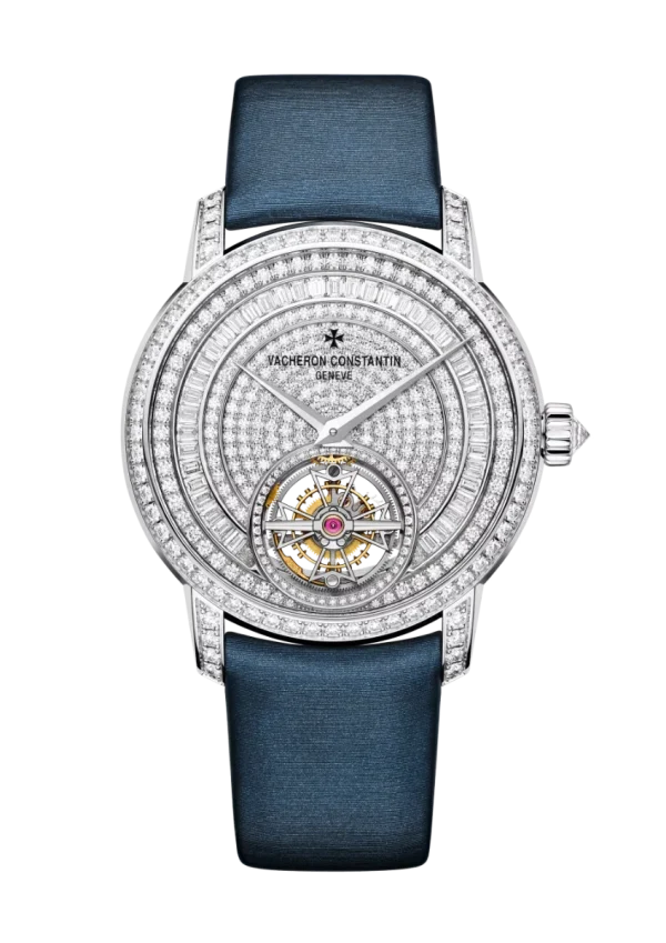Tourbillon Jewellery 39MM White Gold Diamond Set