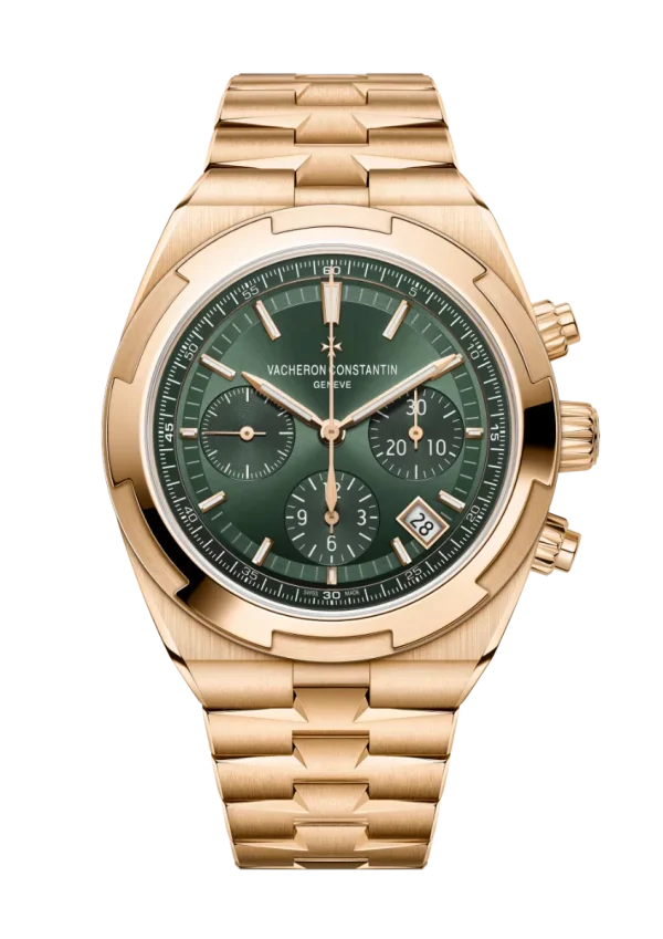 Chronograph 42.5MM Pink Gold Intense Green Dial