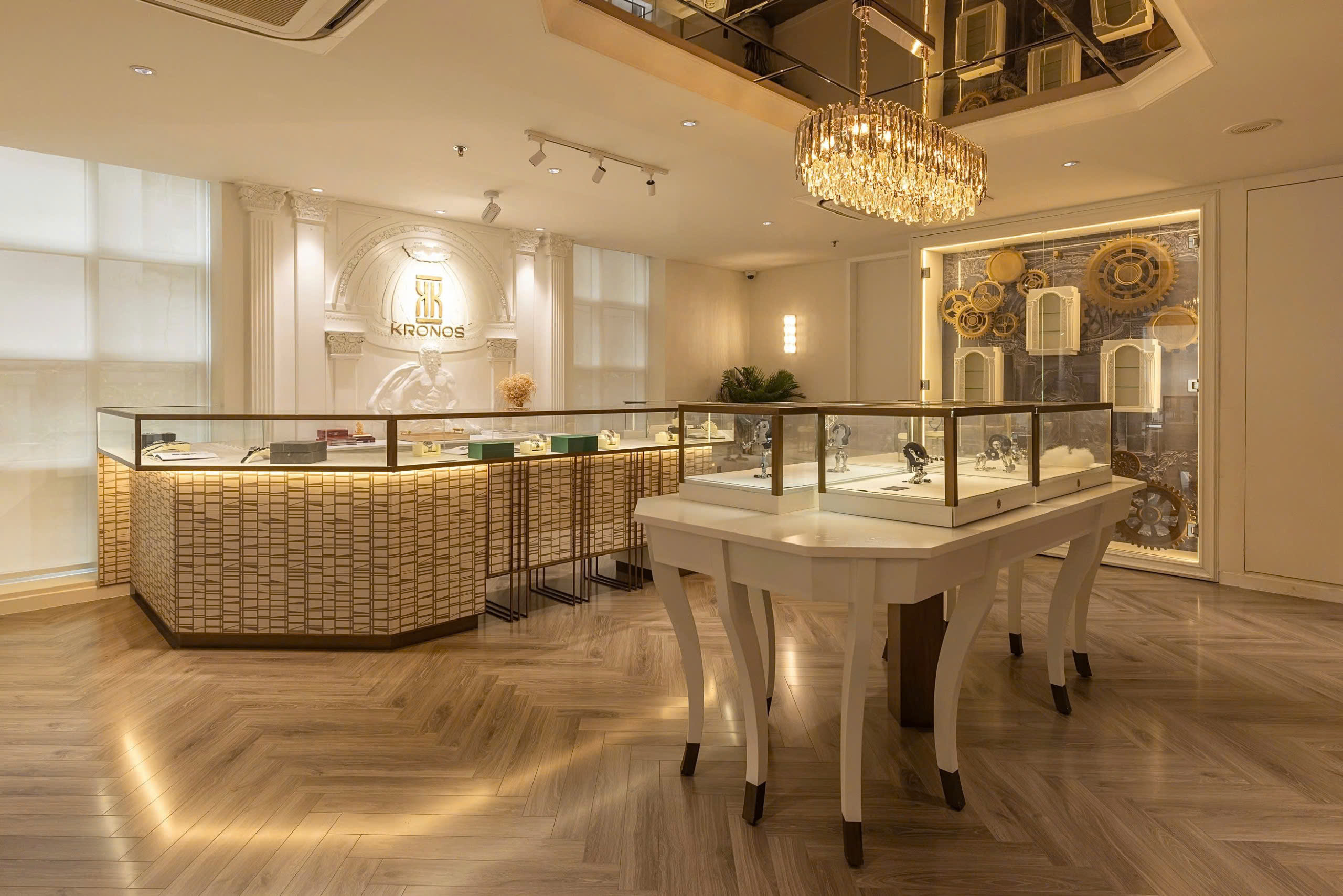 Không gian boutique Kronos tại TP. Hồ Chí Minh